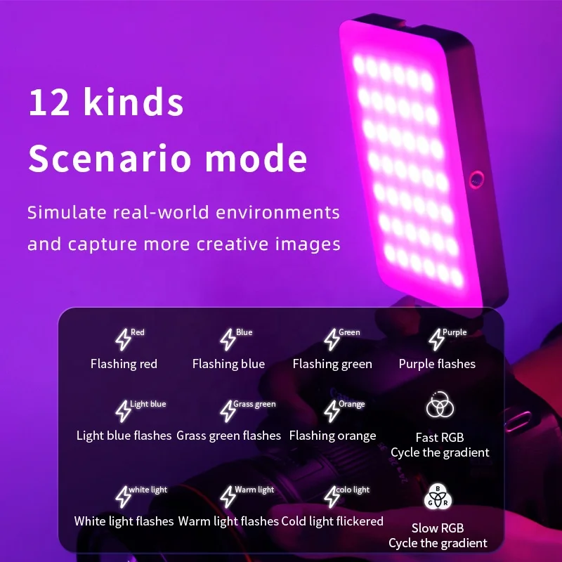 Фотографическая видеокамера rgb-подсветка - Фотография_4