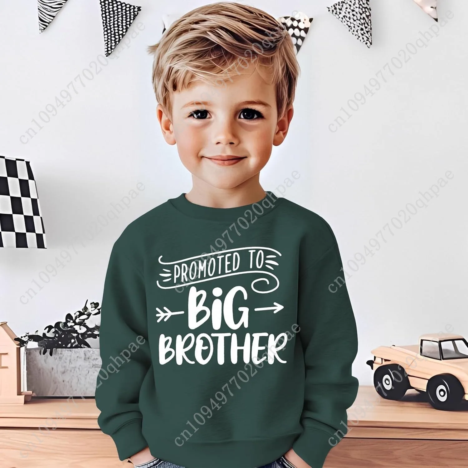 Толстовка «большой брат» для маленьких мальчиков - Фотография_2