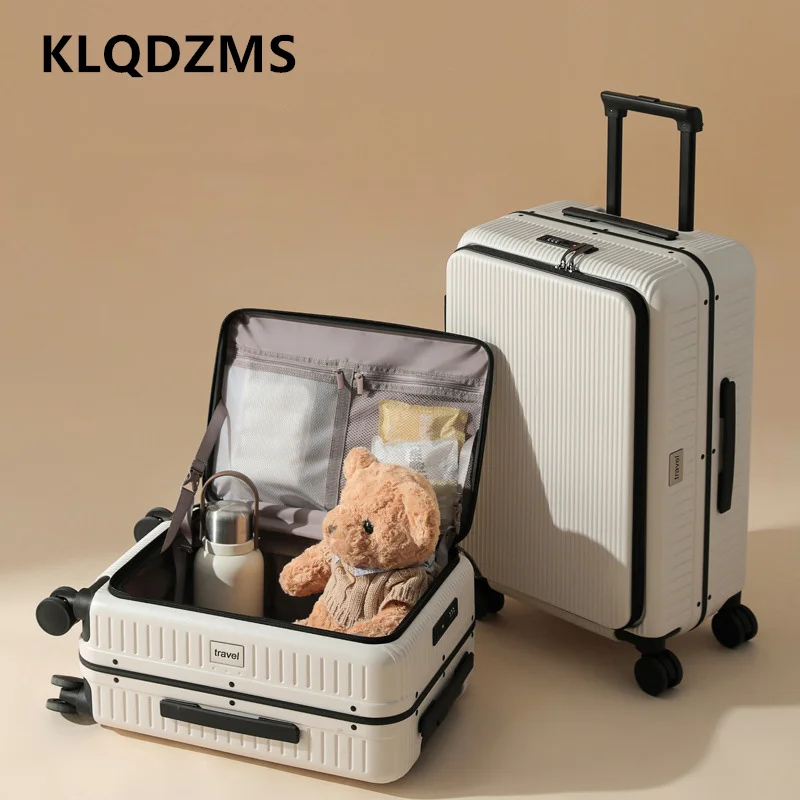 Klqdzms чемодан с зарядкой через usb