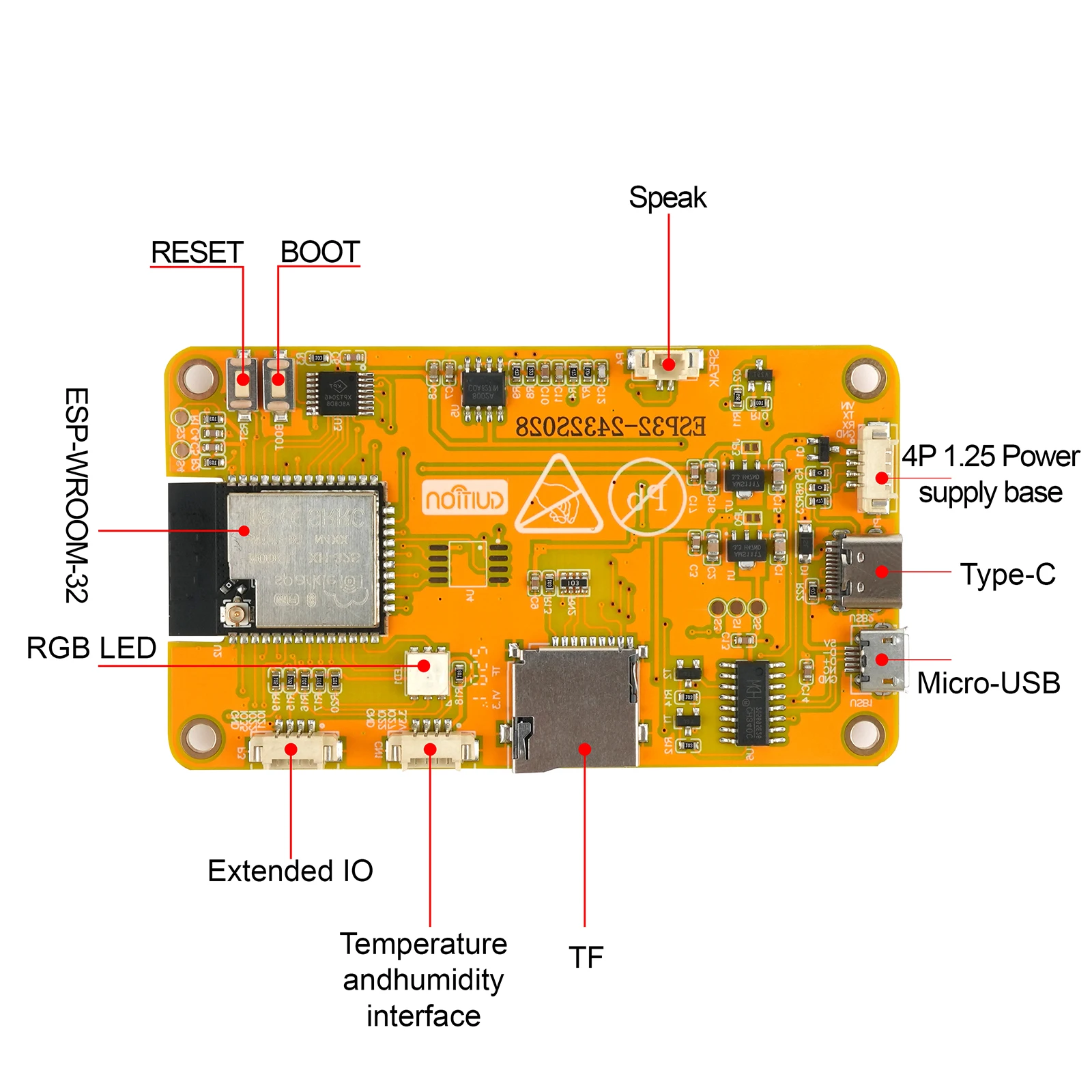 2,8 "esp32-2432s028r дисплей - Фотография_2