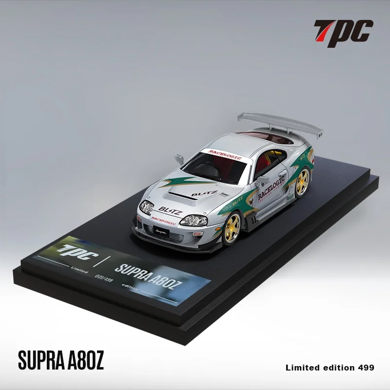 Tpc 1:64 supra a80z silver green - Фотография_3