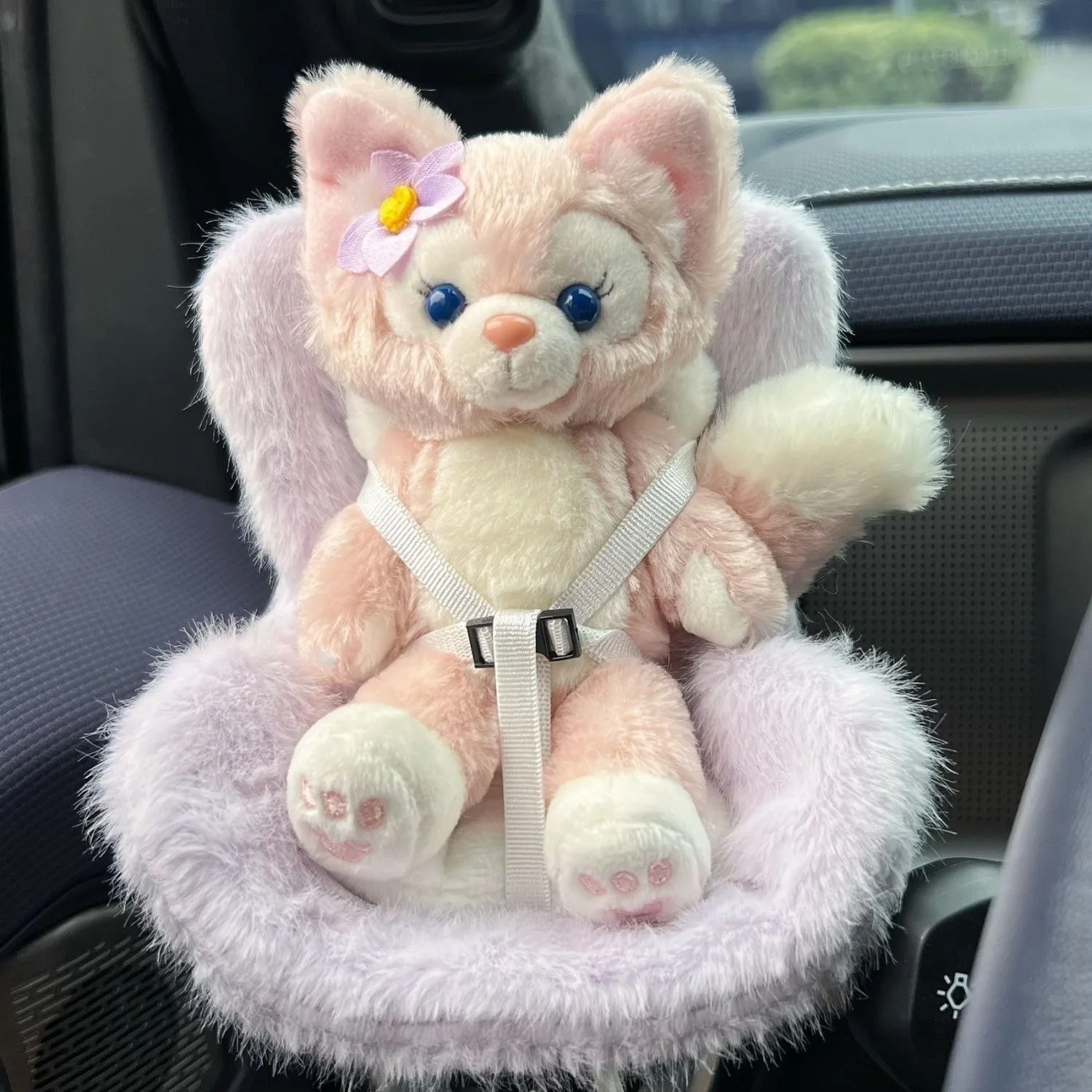 Для labubu автомобильное кукольное безопасное сиденье kawaii ob11 - Фотография_3