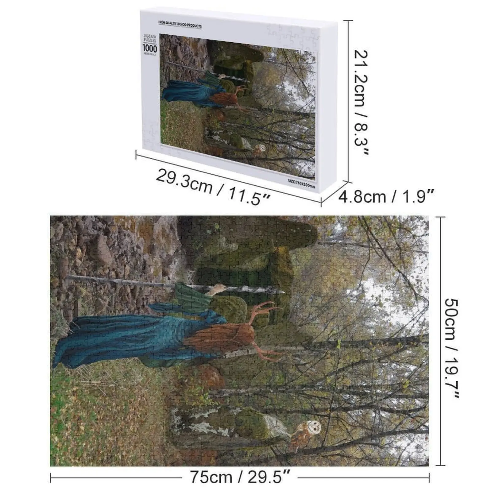 Пазл «урожай луна» детский персонализированный - Фотография_6
