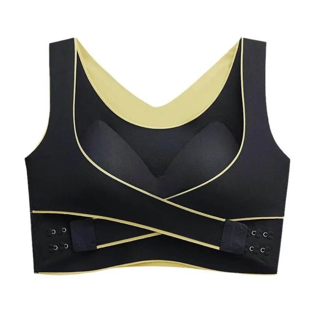 Seamless sports bra cross-front - Фотография_4