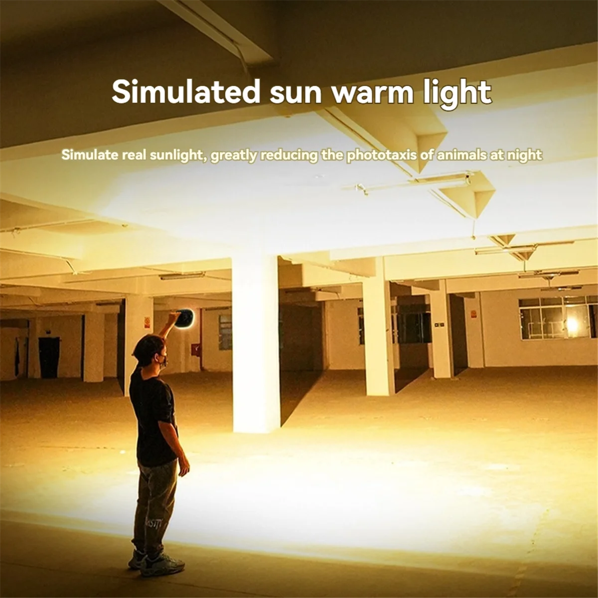 Портативный светодиодный прожектор baau - Фотография_4