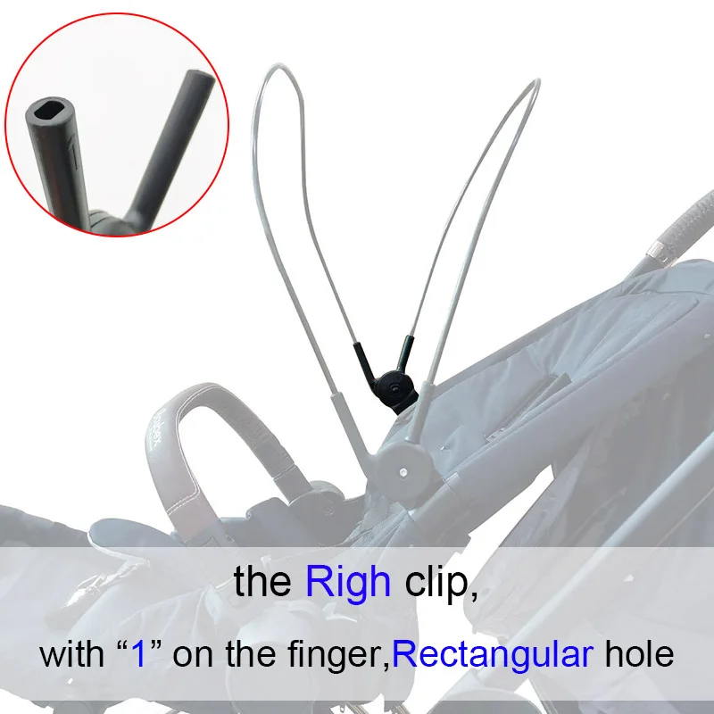 Застежка для тента для коляски cybex mios 2/3 priam 3/4 2019 ~ 2025 - Фотография_5