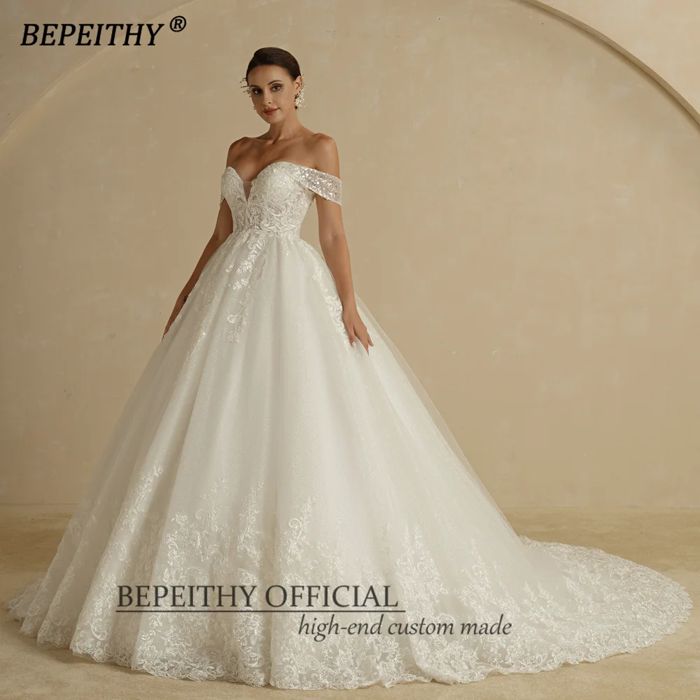 Bepeithy русалка кружева свадебные - Фотография_3