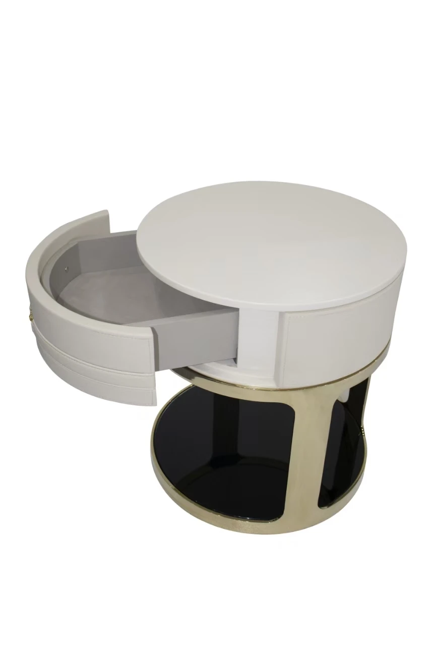 Глянцевая белая кожа - Фотография_5