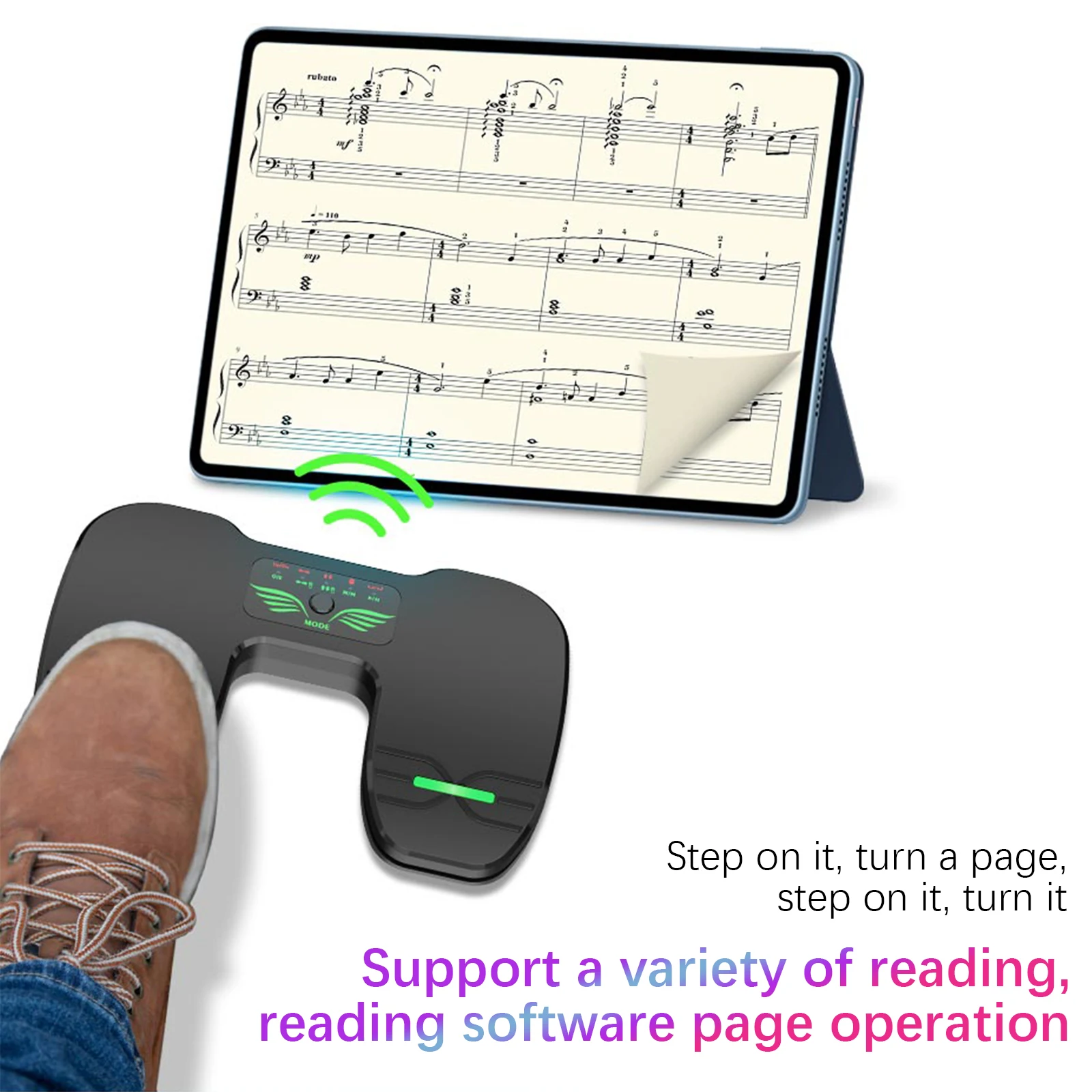 Беспроводная педаль page turner bt 5 - Фотография_4