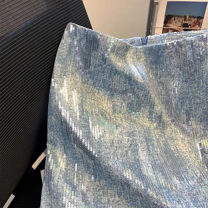 Юбки для женщин, джинсовая сумка - Фотография_4