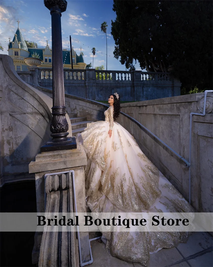 Изысканное белое платье quinceanera 2024 - Фотография_5