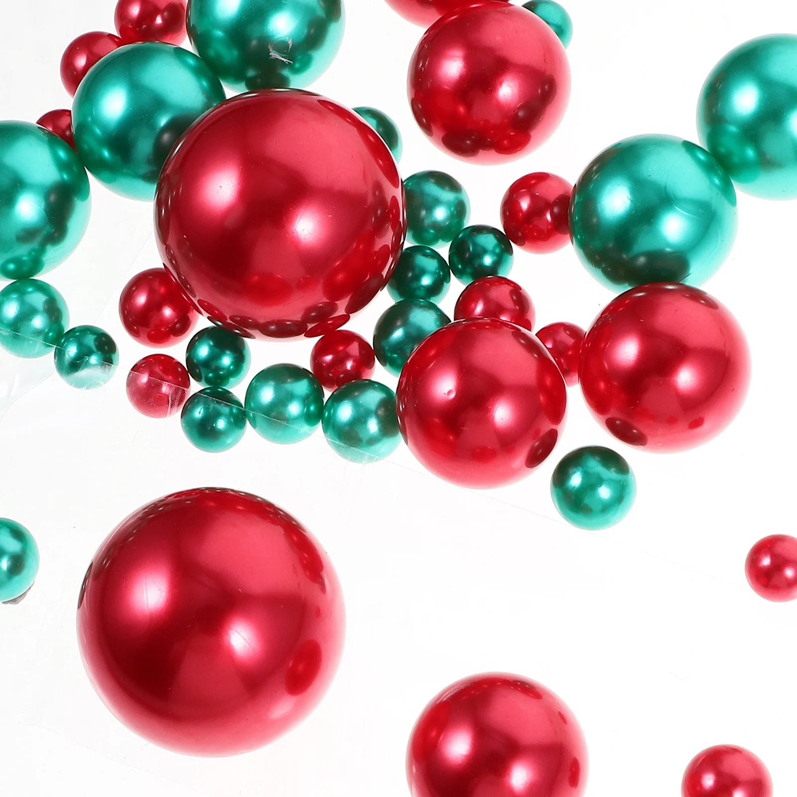 Ваза, плавающие жемчужные бусины - Фотография_2