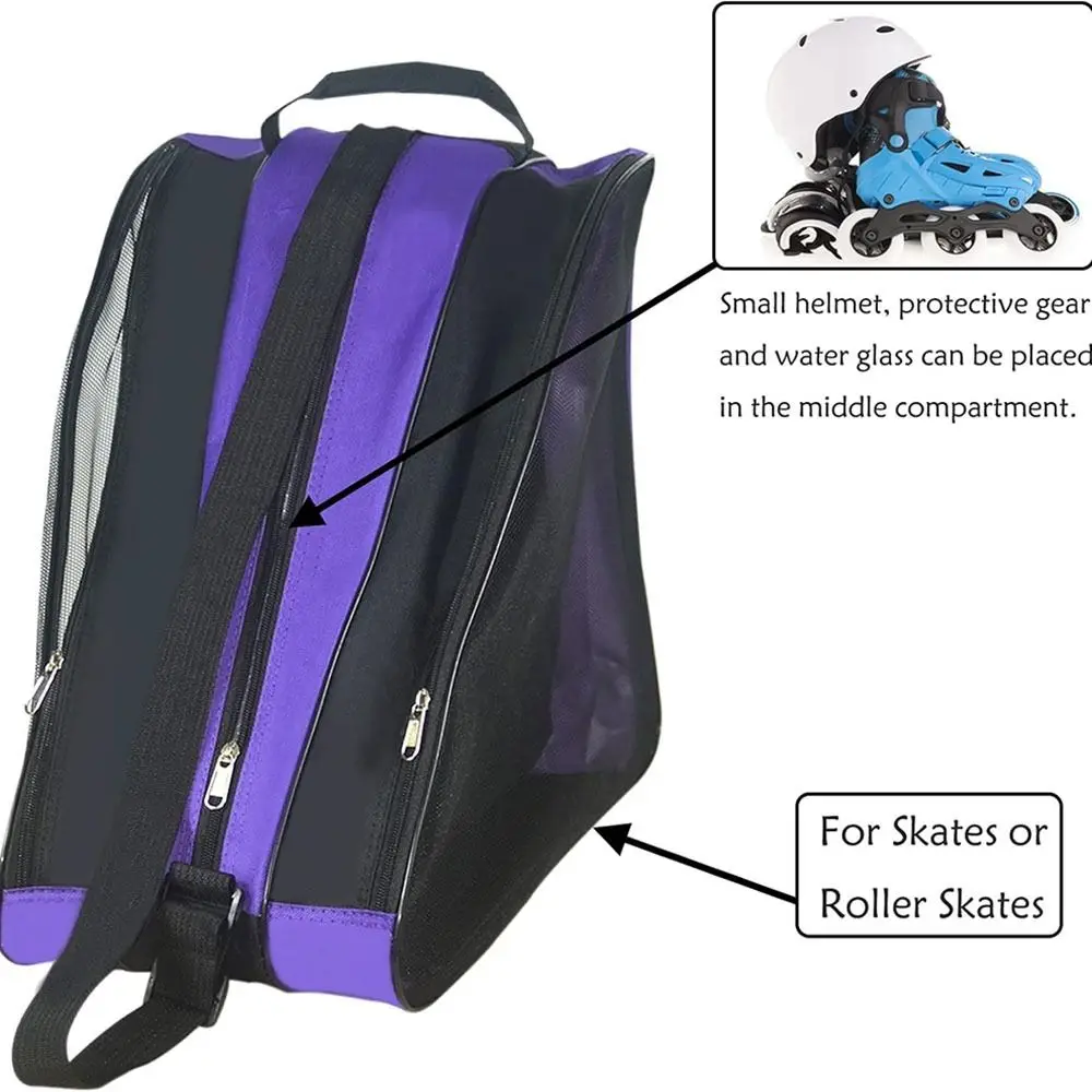 Аксессуары, большая вместительная сумка для роликовых коньков - Фотография_2