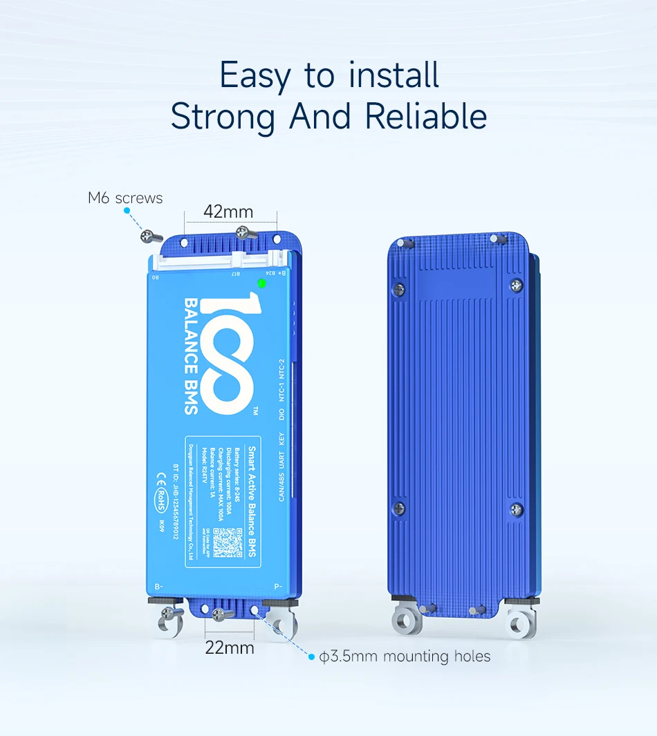 100balance100a bms 8-24s smart - Фотография_2