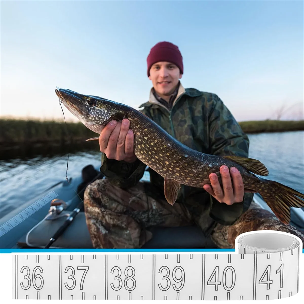 Babq 72-дюймовая измерительная лента для рыбы - Фотография_3