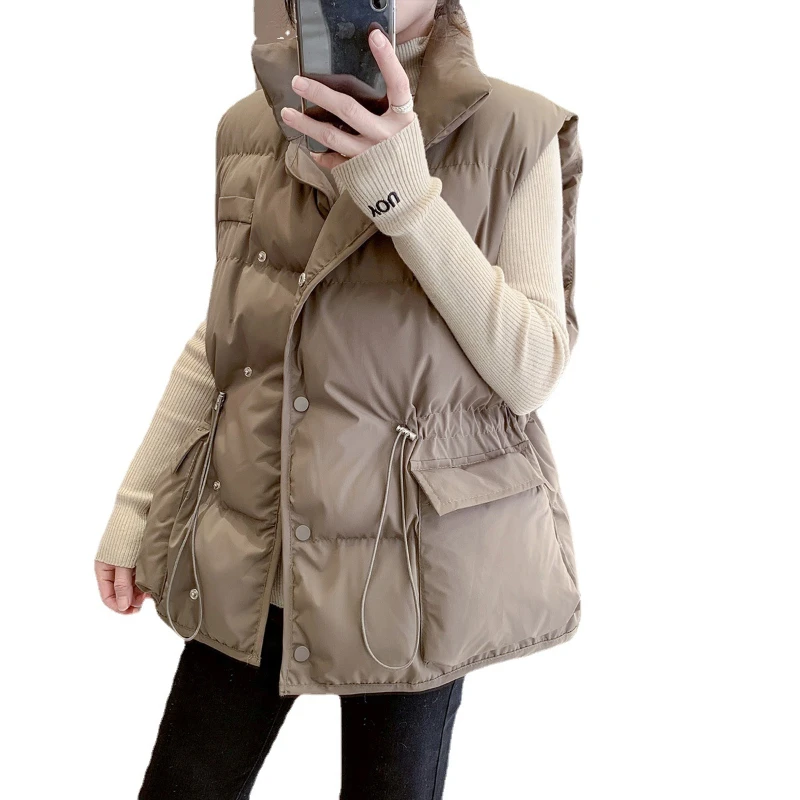 Женская однобортная куртка на завязках - Фотография_5