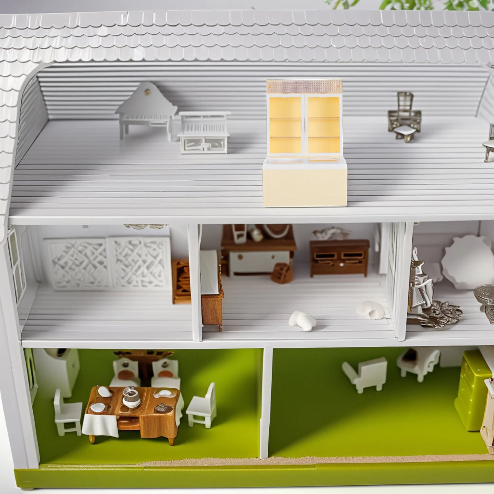 Модель имитации шкафа для мороженого