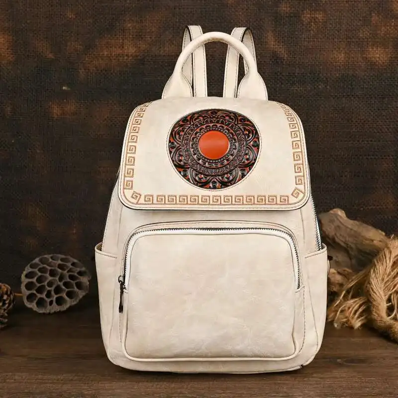 Женский рюкзак с тиснением motaora - Фотография_6