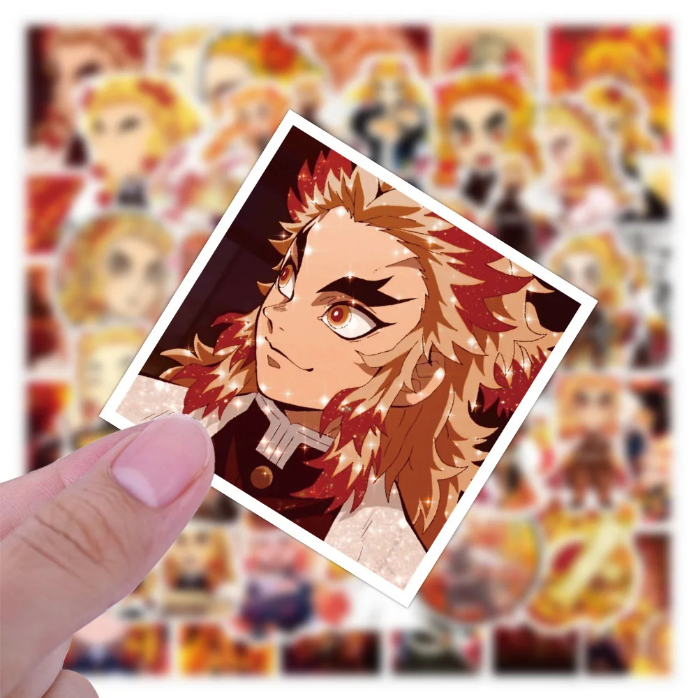 Аниме-наклейки rengoku kyoujurou demon slayer - Фотография_3