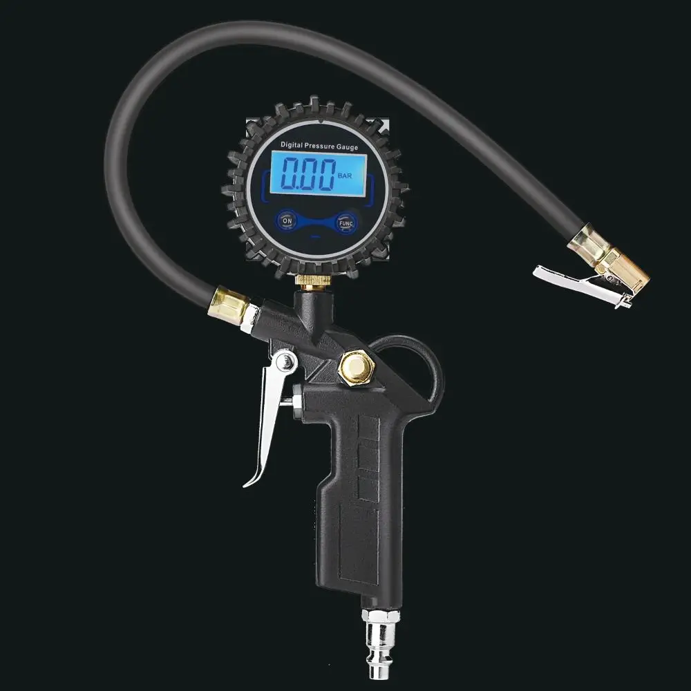 250 psi air chuck digital tire pressure gauge 0 - Фотография_2