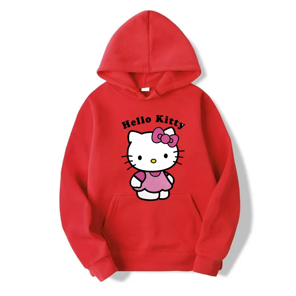 Красивые толстовки с принтом «hello kitty» - Фотография_6
