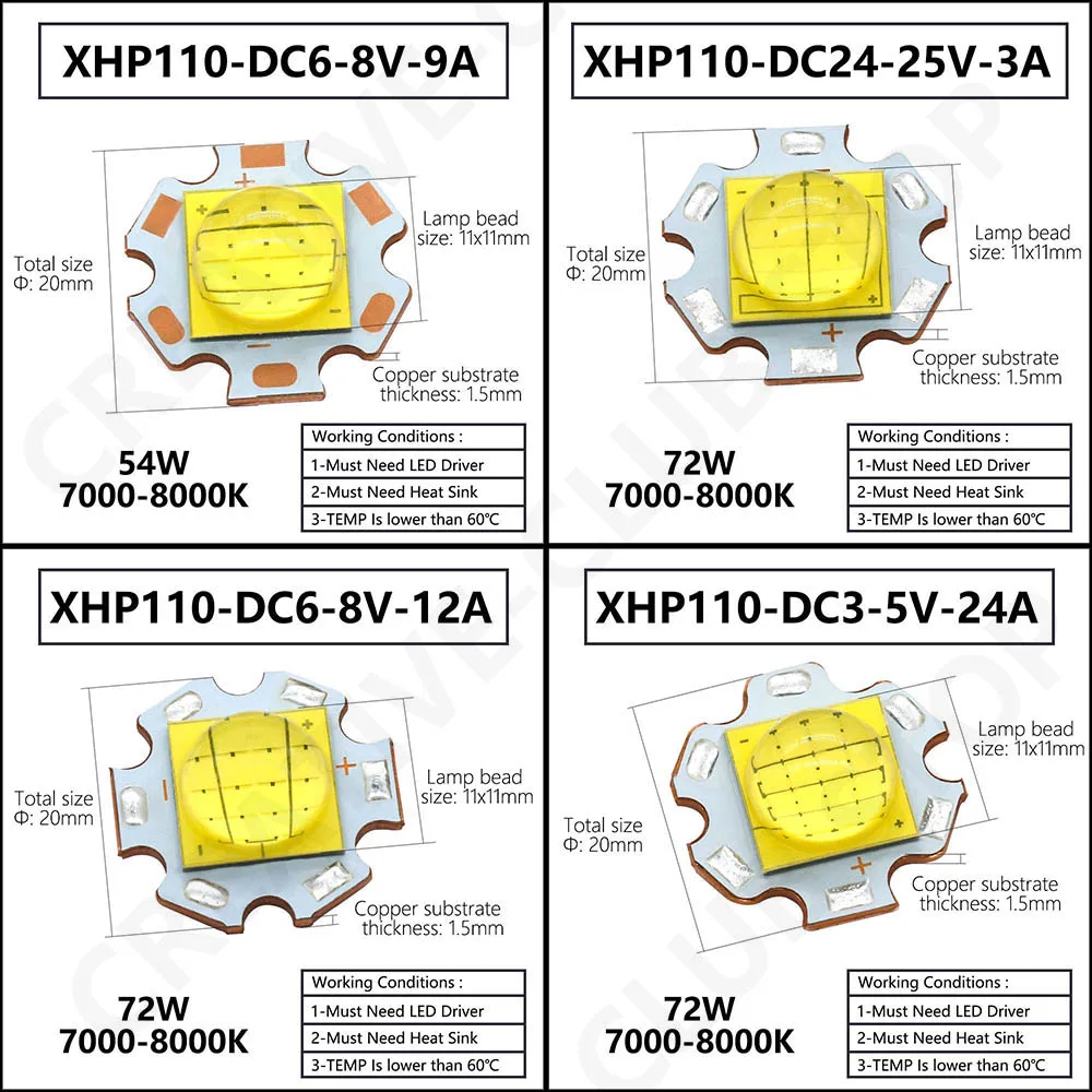 Фонарики xhp70 xhp90 xhp110 18 - Фотография_3