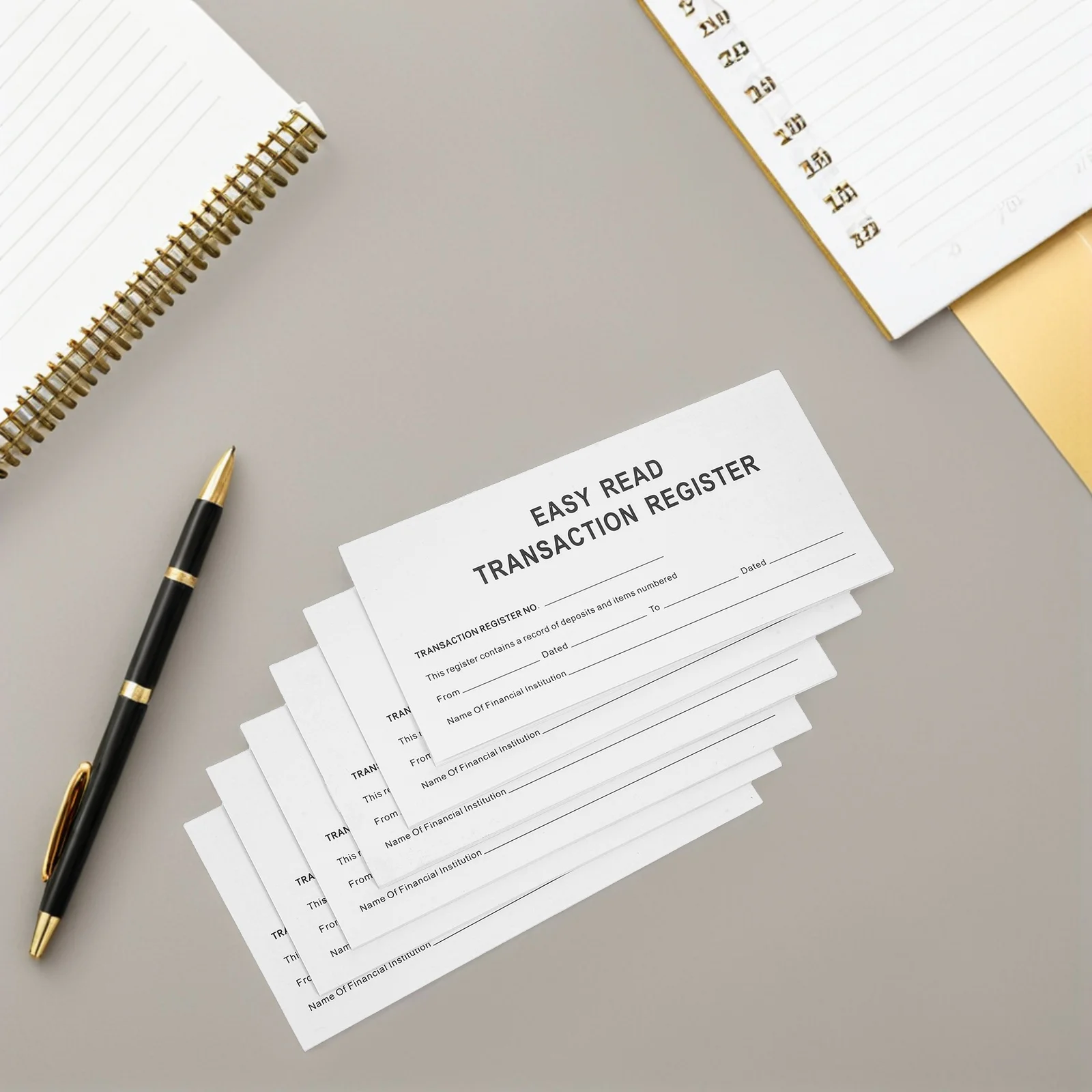 Контрольная тетрадь финансового регистра