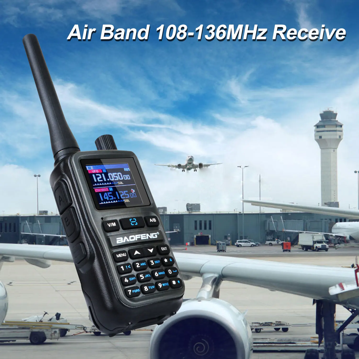Uv-5r mini baofeng walkie talkie многодиапазонная зарядка type-c 5 вт 1 - Фотография_5