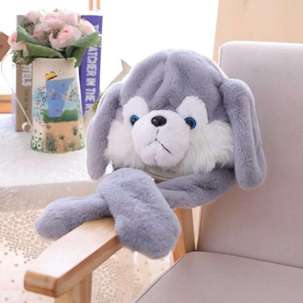 Шапка с собачьими ушками для детей и взрослых - Фотография_2