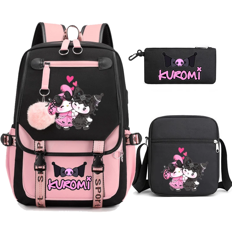 Студенческий рюкзак kuromi - Фотография_6
