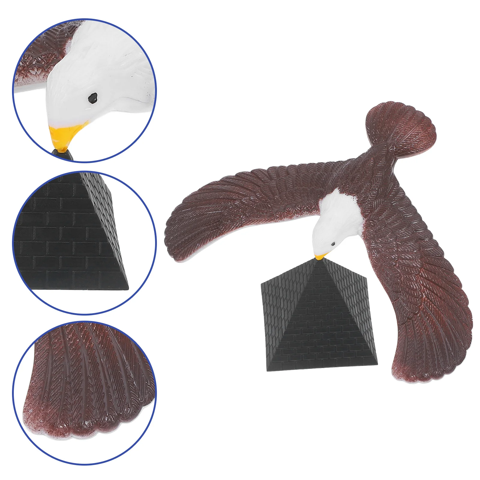 1 комплект, настольный балансирующий орл с подставкой в виде пирамиды - Фотография_6