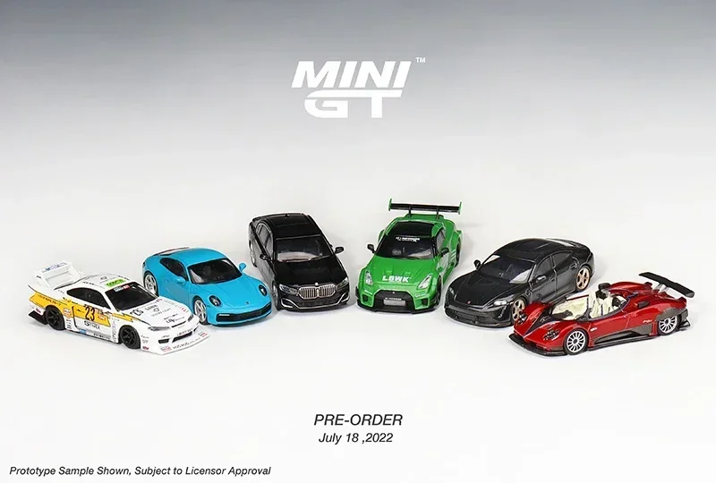 Nissan skyline gt-r (r34) v-spec ii модель автомобиля из сплава - Фотография_6