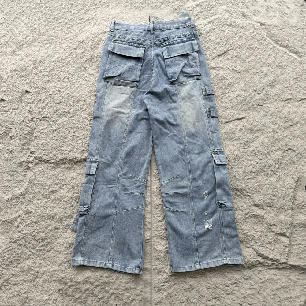 Kuclut модные нишевые брендовые прямые брюки лучшего качества - Фотография_2