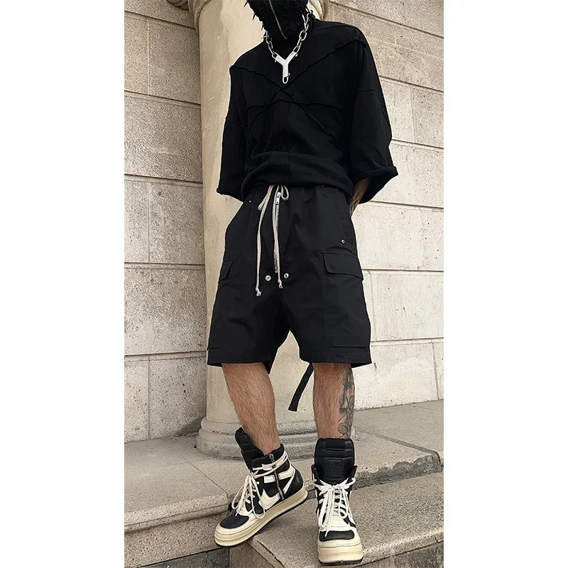 Nigo темные мужские рабочие шорты - Фотография_3