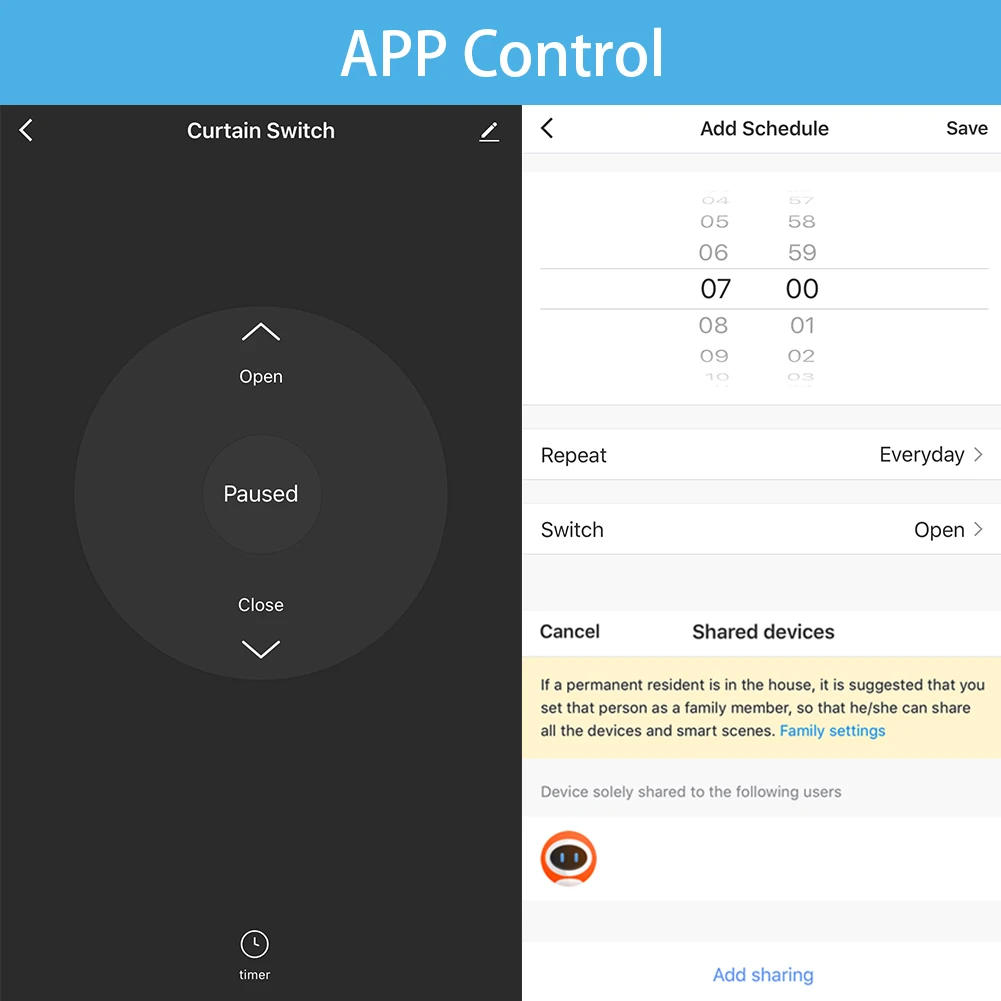 Tuya smart life rf wifi умные шторы - Фотография_3