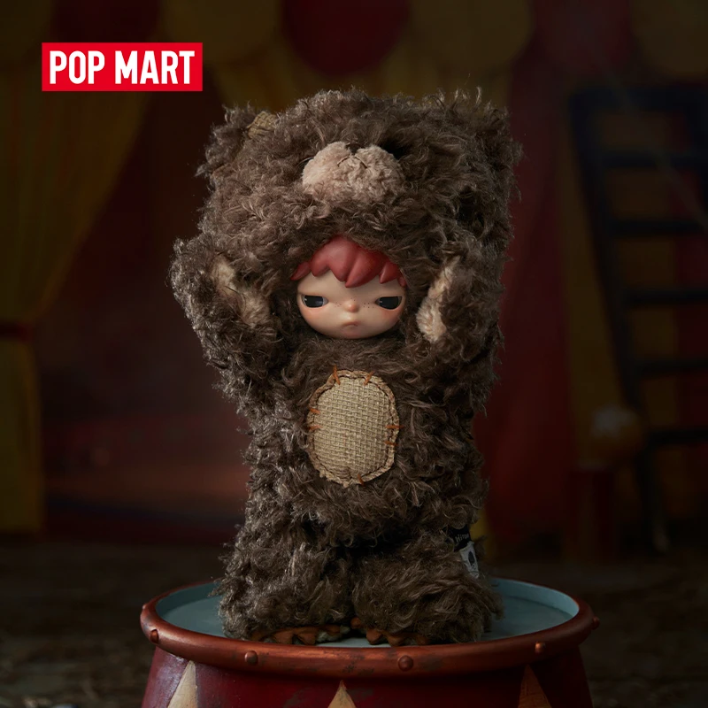 Виниловая плюшевая кукла pop mart hirono bear limited to 2 шт