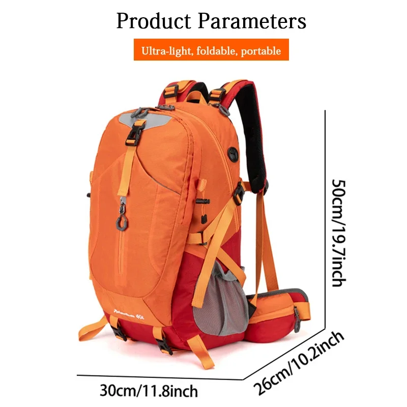 Водонепроницаемый легкий альпинистский рюкзак большой емкости - Фотография_3