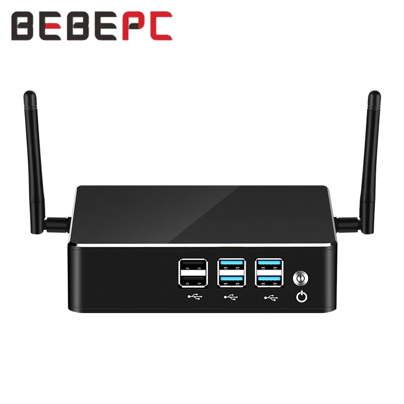 Домашний мини-пк bebepc с inter core i3 i5 i7 и 4xusb2