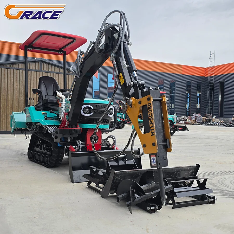 Гусеничный трактор для сельского хозяйства - Фотография_3