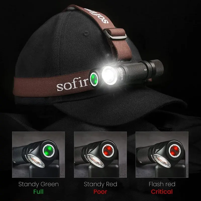 Sofirn sp40 светодиодный налобный - Фотография_4