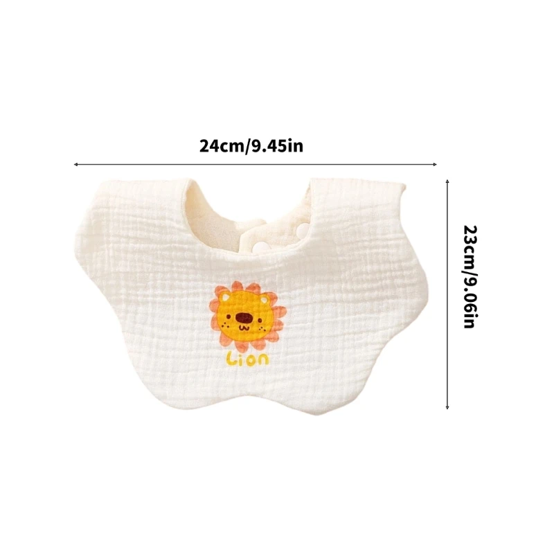 Хлопковый фартук для слюнотечения - Фотография_5