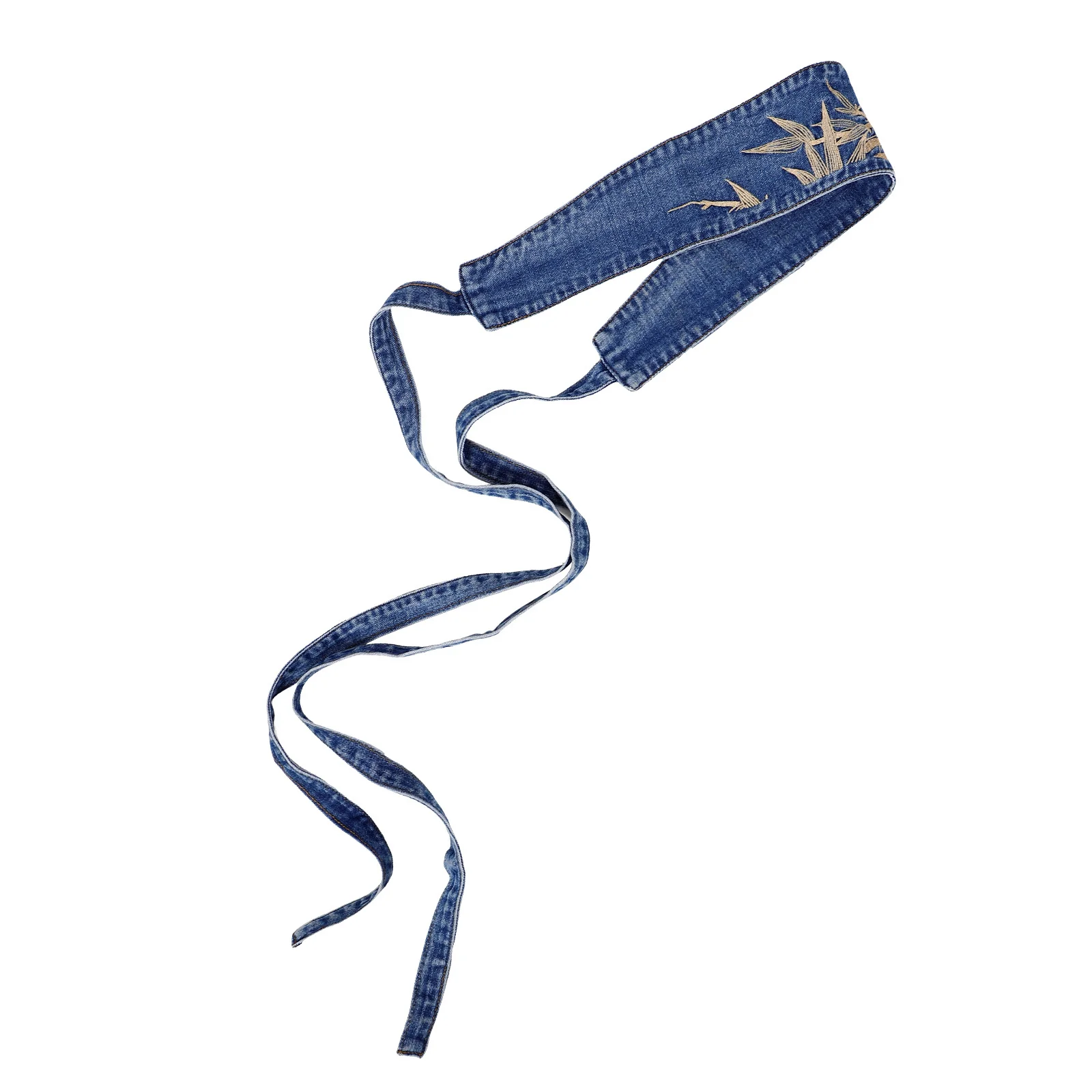 Винтажный джинсовый пояс