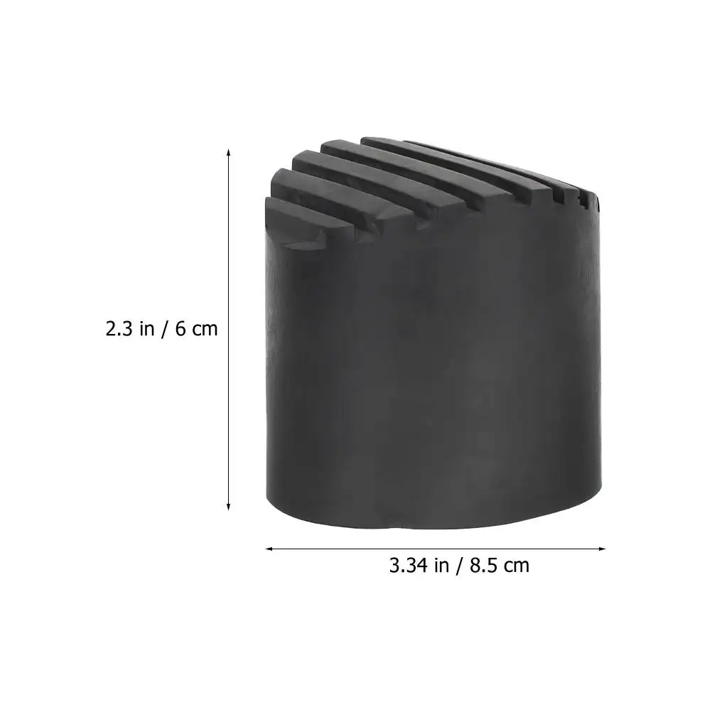 Черные нескользящие резиновые подушечки для ног - Фотография_6