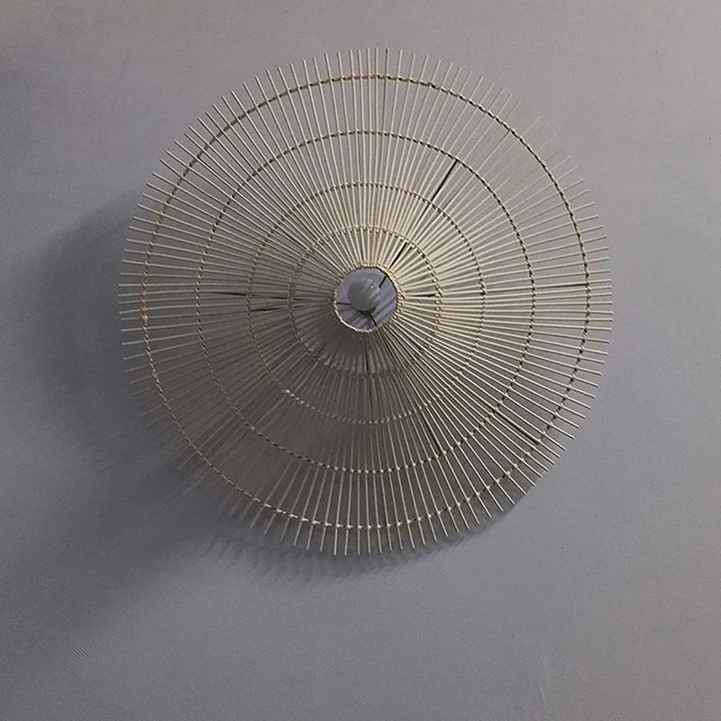 Современная подвесная лампа в стиле ваби саби - Фотография_5