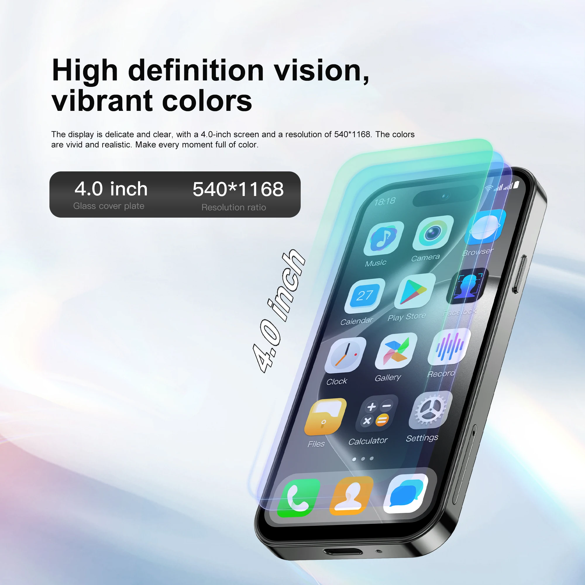 Servo s16 mini 4g lte маленький смартфон android 12 - Фотография_3