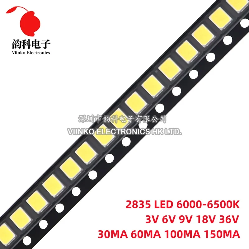 Светодиод smd высокой яркости 2835 1 вт 0