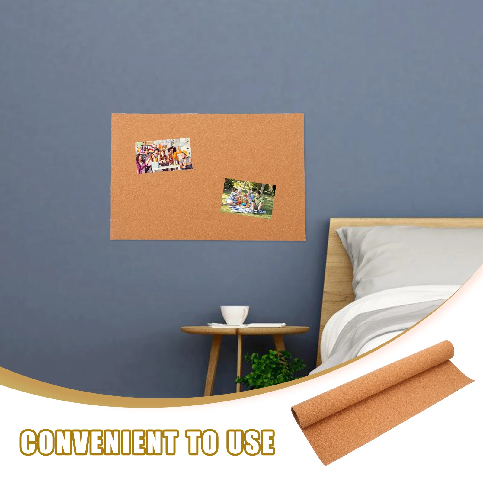 Пробковая доска, плитка, безрамная - Фотография_4