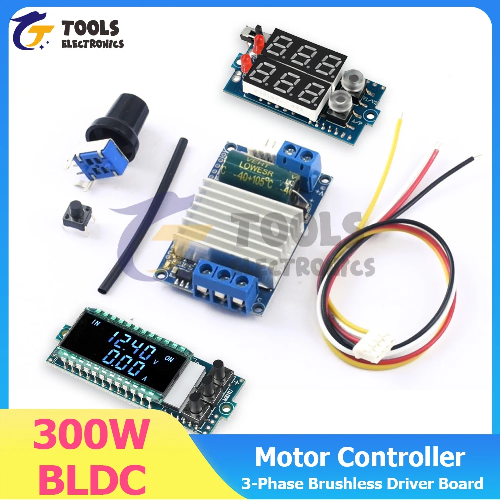 Контроллер двигателя bldc 6-26 в 300 вт