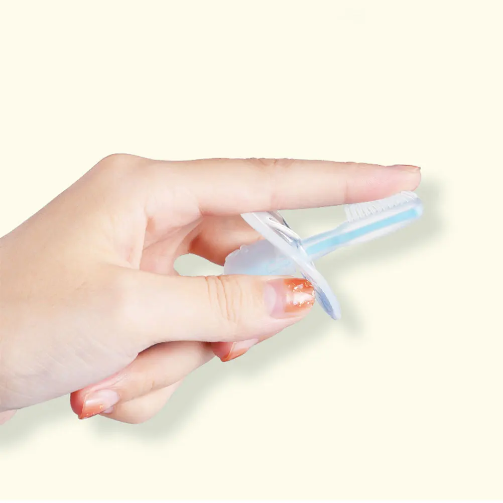 Присоска, стоячая детская зубная щетка - Фотография_3