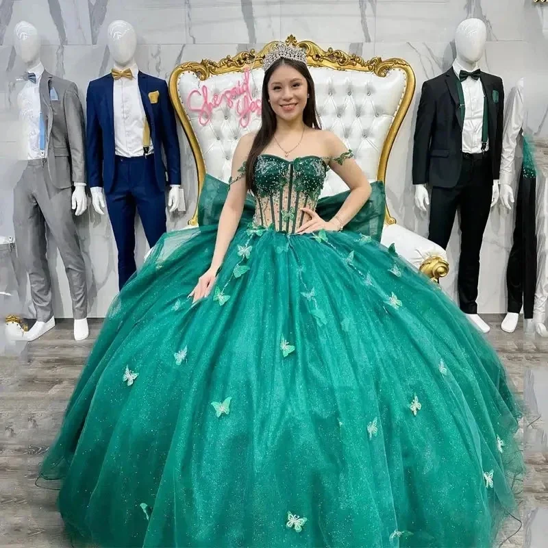 Платье принцессы quinceanera по индивидуальному заказу - Фотография_2